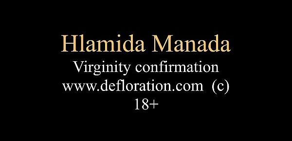  Hlamida Manada super cute brunette virgin masturbation